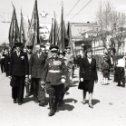 Фотография "Свердловск. Ул.К.Либкнехта. Колонна УПИ. 1 Мая 1949 г."