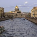 Фотография "Санкт-Петербург, Мойка. Вид с Поцелуева моста."