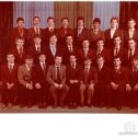 Фотография "Гр. 529-мсх, ЧИМЭСХ, выпуск 1984г. Я третий слева в нижнем ряду."