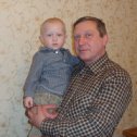 Фотография "я с внуком Ярославом"