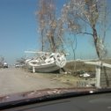 Фотография "Хюстон после урагана, лодки на дорогах прикольно"