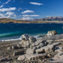 Фотография "Lago Sarmiento de Gamboa. Patagonia. Chile. — в Parque Nacional Torres Del Paine."