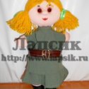 Фотография "Перчаточная кукла "Солдаточка" - заказываем на сайте www.lapsik.ru"