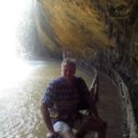 Фотография "За стеной Далатского водопада"