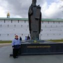 Фотография "Перед входом в Троицко-Сергееву Лавру бывший г.Загорск"