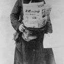Фотография "Разносчик газет (1909)"