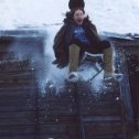 Фотография "Чемпионат по прыжкам на санях с крыши (фото А.Дмитриева)"