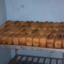 Фотография "первый хлеб в возстановленной деревенской пекарне 17 января 2014"