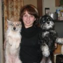 Фотография "2005г. Мои собаки:Яна и Вета"