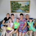 Фотография "Моя дочь Ирина с детьми и сестра"