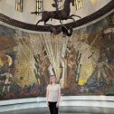 Фотография "Зал славы мемориального музея военного и трудового подвига в Саранске. 

По периметру зала размещено панно, выполненное в технике римской мозаики из смальты и полудрагоценных камней."