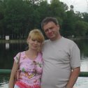 Фотография "С женой. Измайловский парк, лето 2005."