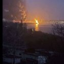 Фотография "В 4 утра по  Запорожской ГЭС  произошел прилет ракеты.  Стерты  4 частных дома с жильцами, что находились по соседству."