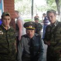 Фотография "Армейские будни. С прапорщиком Данилюком, и с лучшим армейским другом. Я справа"