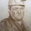 Фотография "Это мой папа Вырлан Степан Андреевич, который проработал на шахте" Анненской" 55 лет в забое,сейчас ему 86 лет. Здоровья тебе! С днем шахтера!"