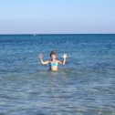 Фотография "Дочка в средиземном море"