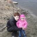 Фотография "Я и моя доченька Анютка!1 мая 2008"