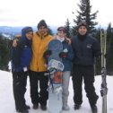 Фотография "Skiing and snowboarding at Mt. Hood"