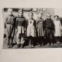 Фотография "1957 г. " ВСО.-2 Барак 35 . Вова Пылаев , я , Галя Старикова ,Люба Запорожец,Саша Пылаев ,Наташа Запорожец."