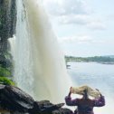 Фотография "‼️Сумашедшая красота КАНАЙМЫ‼️🥰Южная Америка, водопады в джунглях на границе с Бразилией и Гуайяной..🌍❤️"
