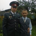 Фотография "Зять Олег с внуком Сашей."