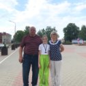 Фотография "С внучкой Настюшей .Ляховичи 2023 Отчётный концерт "