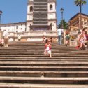 Фотография "Площадь Испании, знаменитая лестница"