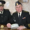 Фотография "двое начальников Омской морской школы ДОСААФ в былые времена !"