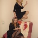 Фотография "НГ 2008! Я и Маринка (я сверху)!"