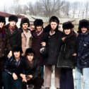 Фотография "1978 г. Ртищево, Проводы зимы, пацаны с Сердобы"