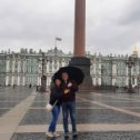 Фотография "Санкт-Петербург. Зимний дворец. С мужем. 2023 "