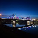 Фотография "Горсад, мост с новой подсветкой!"
