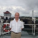 Фотография "На мостике m/v "Cape Cavo" в Панамском канале"