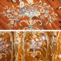Фотография "We love details: hand-painted decoration, carved and inlays!! 100% handmade - Made in Brianza...the excellence of wood furniture in Italy"
