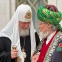 Фотография "Слава Богу, сегодняшняя встреча Патриарха Кирилла и Верховного муфтия ЦДУМ России в Булгарах! "