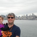 Фотография "Noa and Me, Alcatraz, SF, CA"