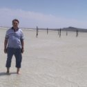 Фотография "Июнь 2022.  Соленое  озеро Баскунчак. Подо мной 18 м соли."