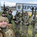 Фотография "Херсон це Україна , слава ЗСУ.  Наші хлопці і дівчата молодці, треба гнати у три шиї цю рашку з нашої землі.  💙💛"