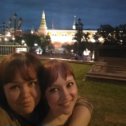 Фотография "С сестрёнкой)прогулки по ночной Москве"