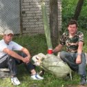 Фотография "После сплава по Березине с мужем сестры. 2007г Если кто сомневается  - я справа :)"