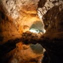 Фотография "Cueva de los verdes, 7 km long cave, formed as result of volcanic activity"