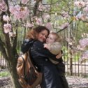Фотография "Японский садик в Москве, апрель 2008. Я с сыном. "