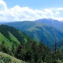 Фотография "Как прекрасен этот мир...!  Окрестности села Бежта. Республика Дагестан. За облаками находится солнечная Грузия.Лето 2023 г."