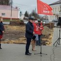 Фотография "Болхов.Открытие памятника В.И.Ленину,после реставрации и переноса"