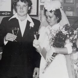 Фотография "... 18 июля 1981 г. День свадьбы ..."