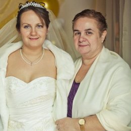 Фотография "На свадьбе у младшей доченьки - Любашки, декабрь 2011 г."