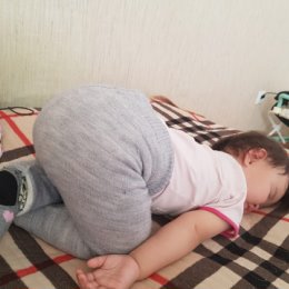 Фотография "Моя сладкая внученька устала
"