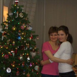 Фотография "Мы с сестрой (справа) в Новый год 2009!г. Москва"