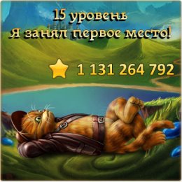 Фотография "Я занял первое место на 15 уровне! http://odnoklassniki.ru/game/indikot"