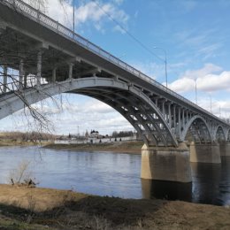 Фотография "Город Старица Тверская область, 14.04.24. Волга"